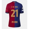 Barcelona Frenkie de Jong #21 Heimtrikot 2024-25 Kurzarm